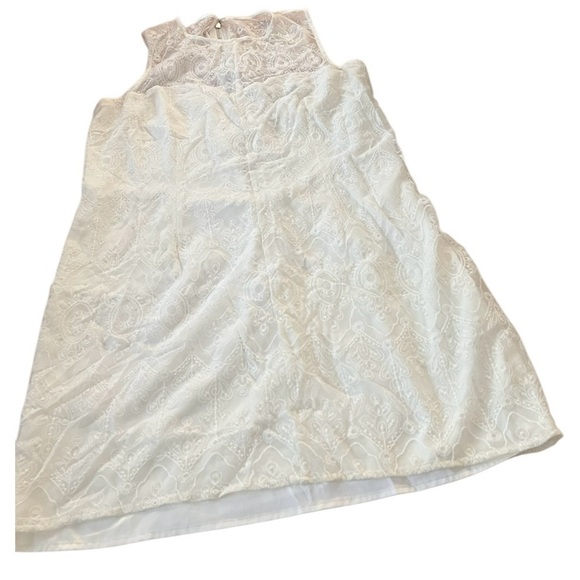 Kensie lined lace mini dress, size Large - Picture 1 of 8